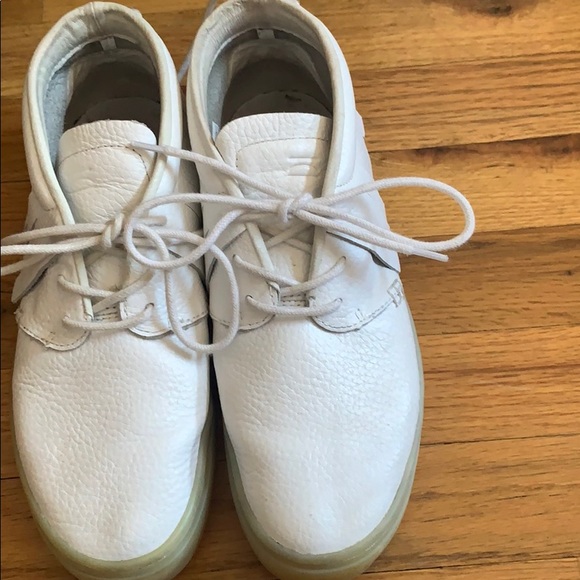 White leather sneakers - clear weather “one-o-one” - Picture 2 of 7